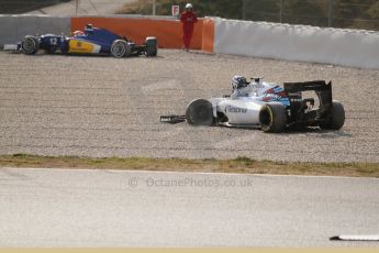 World © Octane Photographic Ltd. Williams Martini Racing FW37 – Susie Wolff. Thursday 19th February 2015, F1 Winter testing, Circuit de Catalunya, Barcelona, Spain, Day 1. Digital Ref:1187CB7L1587