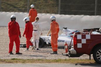 World © Octane Photographic Ltd. Williams Martini Racing FW37 – Susie Wolff. Thursday 19th February 2015, F1 Winter testing, Circuit de Catalunya, Barcelona, Spain, Day 1. Digital Ref:1187CB7L1617