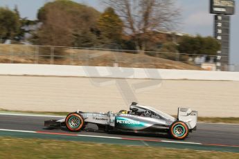 World © Octane Photographic Ltd. Mercedes AMG Petronas F1 W06 Hybrid – Pascal Wehrlein. Thursday 19th February 2015, F1 Winter testing, Circuit de Catalunya, Barcelona, Spain, Day 1. Digital Ref : 1187CB7L1628