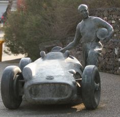 World © Octane Photographic Ltd. Juan-Manual Fangio tribute. Thursday 19th February 2015, F1 Winter testing, Circuit de Catalunya, Barcelona, Spain, Day 1. Digital Ref : 1187CB7L1675