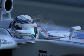 World © Octane Photographic Ltd. Williams Martini Racing FW37 – Susie Wolff. Thursday 19th February 2015, F1 Winter testing, Circuit de Catalunya, Barcelona, Spain, Day 1. Digital Ref: 1187LB1D5416