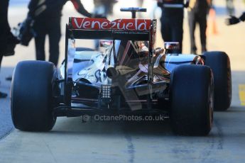 World © Octane Photographic Ltd. Lotus F1 Team E23 Hybrid – Pastor Maldonado. Thursday 19th February 2015, F1 Winter testing, Circuit de Catalunya, Barcelona, Spain, Day 1. Digital Ref : 1187LB1D5434