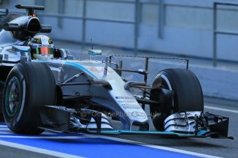 World © Octane Photographic Ltd. Mercedes AMG Petronas F1 W06 Hybrid – Lewis Hamilton. Thursday 19th February 2015, F1 Winter testing, Circuit de Catalunya, Barcelona, Spain, Day 1. Digital Ref : 1187LB1D5454
