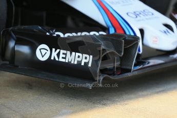 World © Octane Photographic Ltd. Williams Martini Racing FW37 – Susie Wolff. Thursday 19th February 2015, F1 Winter testing, Circuit de Catalunya, Barcelona, Spain, Day 1. Digital Ref: 1187LB1D6016
