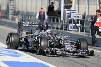 World © Octane Photographic Ltd. Infiniti Red Bull Racing RB11 – Daniel Ricciardo. Thursday 19th February 2015, F1 Winter testing, Circuit de Catalunia, Barcelona, Spain, Day 1. Digital Ref : 1187LB1D6030