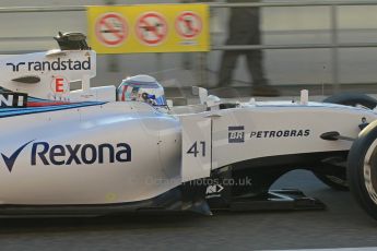 World © Octane Photographic Ltd. Williams Martini Racing FW37 – Susie Wolff. Thursday 19th February 2015, F1 Winter testing, Circuit de Catalunya, Barcelona, Spain, Day 1. Digital Ref: 1187LW1L4850