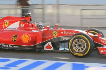 World © Octane Photographic Ltd. Scuderia Ferrari SF15-T – Kimi Raikkonen Thursday 19th February 2015, F1 Winter testing, Circuit de Catalunya, Barcelona, Spain, Day 1. Digital Ref: 1187LW1L4856