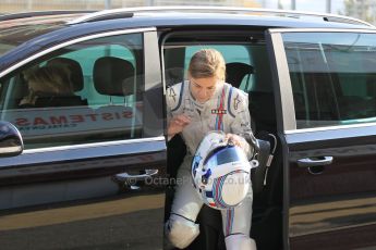 World © Octane Photographic Ltd. Williams Martini Racing FW37 – Susie Wolff. Thursday 19th February 2015, F1 Winter testing, Circuit de Catalunya, Barcelona, Spain, Day 1. Digital Ref: 1187LW1L5652