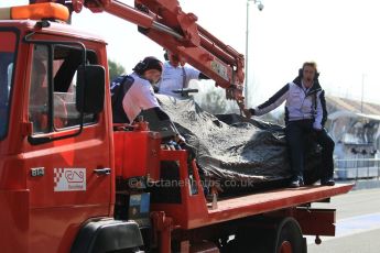 World © Octane Photographic Ltd. Williams Martini Racing FW37 – Susie Wolff. Thursday 19th February 2015, F1 Winter testing, Circuit de Catalunya, Barcelona, Spain, Day 1. Digital Ref: 1187LW1L5666