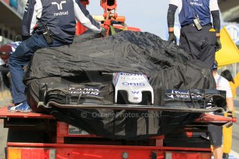 World © Octane Photographic Ltd. Williams Martini Racing FW37 – Susie Wolff. Thursday 19th February 2015, F1 Winter testing, Circuit de Catalunya, Barcelona, Spain, Day 1. Digital Ref: 1187LW1L5671
