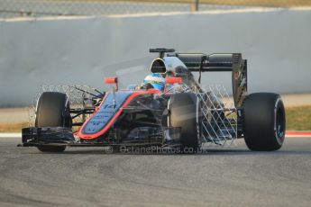 World © Octane Photographic Ltd. McLaren Honda MP4/30 - Fernando Alonso. Friday 20th February 2015, F1 Winter testing, Circuit de Barcelona Catalunya, Spain, Day 2. Digital Ref: 1188CB1L5727