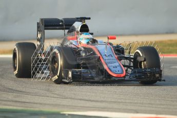 World © Octane Photographic Ltd. McLaren Honda MP4/30 - Fernando Alonso. Friday 20th February 2015, F1 Winter testing, Circuit de Barcelona Catalunya, Spain, Day 2. Digital Ref: 1188CB1L5734