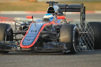 World © Octane Photographic Ltd. McLaren Honda MP4/30 - Fernando Alonso. Friday 20th February 2015, F1 Winter testing, Circuit de Barcelona Catalunya, Spain, Day 2. Digital Ref: 1188CB1L5741