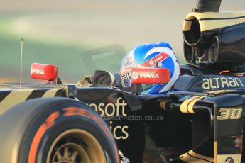 World © Octane Photographic Ltd. Lotus F1 Team E23 Hybrid – Jolyon Palmer. Friday 20th February 2015, F1 Winter testing, Circuit de Barcelona Catalunya, Spain, Day 2. Digital Ref :1188CB1L5774