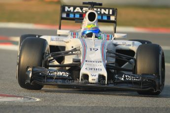 World © Octane Photographic Ltd. Williams Martini Racing FW37 – Felipe Massa Friday 20th February 2015, F1 Winter testing, Circuit de Barcelona Catalunya, Spain, Day 2. Digital Ref: