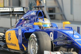 World © Octane Photographic Ltd. Sauber F1 Team C34-Ferrari – Marcus Ericsson. Friday 20th February 2015, F1 Winter testing, Circuit de Barcelona Catalunya, Spain, Day 2. Digital Ref : 1188CB1L5931