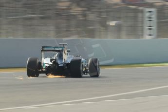 World © Octane Photographic Ltd. Mercedes AMG Petronas F1 W06 Hybrid – Nico Rosberg. Friday 20th February 2015, F1 Winter testing, Circuit de Barcelona Catalunya, Spain, Day 2. Digital Ref : 1188CB1L6059