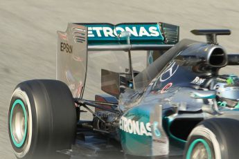 World © Octane Photographic Ltd. Mercedes AMG Petronas F1 W06 Hybrid – Nico Rosberg. Friday 20th February 2015, F1 Winter testing, Circuit de Barcelona Catalunya, Spain, Day 2. Digital Ref : 1188CB1L6171