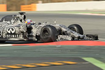 World © Octane Photographic Ltd. Infiniti Red Bull Racing RB11 – Daniel Ricciardo. Friday 20th February 2015, F1 Winter testing, Circuit de Barcelona Catalunya, Spain, Day 2. Digital Ref :1188CB1L6380