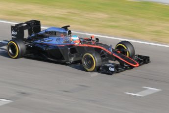 World © Octane Photographic Ltd. McLaren Honda MP4/30 - Fernando Alonso. Friday 20th February 2015, F1 Winter testing, Circuit de Barcelona Catalunya, Spain, Day 2. Digital Ref: 1188CB1L6705