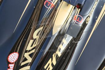 World © Octane Photographic Ltd. Lotus F1 Team E23 Hybrid – Jolyon Palmer. Friday 20th February 2015, F1 Winter testing, Circuit de Barcelona Catalunya, Spain, Day 2. Digital Ref :1188CB1L6817