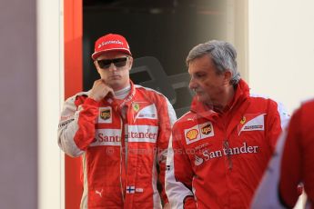 World © Octane Photographic Ltd. Scuderia Ferrari SF15-T – Kimi Raikkonen. Friday 20th February 2015, F1 Winter testing, Circuit de Barcelona Catalunya, Spain, Day 2. Digital Ref: 1188CB1L6829