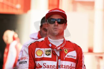 World © Octane Photographic Ltd. Scuderia Ferrari SF15-T – Kimi Raikkonen. Friday 20th February 2015, F1 Winter testing, Circuit de Barcelona Catalunya, Spain, Day 2. Digital Ref: 1188CB1L6833