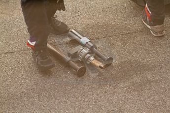 World © Octane Photographic Ltd. Infiniti Red Bull Racing RB11 – Daniel Ricciardo pitstop practice. Friday 20th February 2015, F1 Winter testing, Circuit de Barcelona Catalunya, Spain, Day 2. Digital Ref :1188CB7L5913