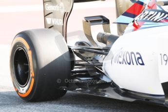 World © Octane Photographic Ltd. Williams Martini Racing FW37 – Felipe Massa Friday 20th February 2015, F1 Winter testing, Circuit de Barcelona Catalunya, Spain, Day 2. Digital Ref:1188CB7L6061