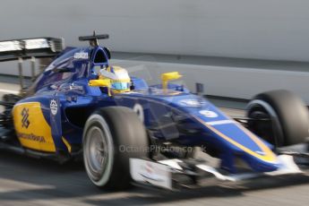 World © Octane Photographic Ltd. Sauber F1 Team C34-Ferrari – Marcus Ericsson. Friday 20th February 2015, F1 Winter testing, Circuit de Barcelona Catalunya, Spain, Day 2. Digital Ref : 1188CB7L6064