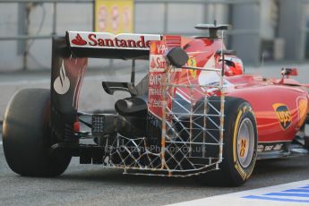 World © Octane Photographic Ltd. Scuderia Ferrari SF15-T – Kimi Raikkonen. Friday 20th February 2015, F1 Winter testing, Circuit de Catalunya, Barcelona, Spain, Day 2. Digital Ref: 1188LB1D6228