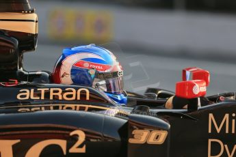 World © Octane Photographic Ltd. Lotus F1 Team E23 Hybrid – Jolyon Palmer. Friday 20th February 2015, F1 Winter testing, Circuit de Catalunya, Barcelona, Spain, Day 2. Digital Ref : 1188LB1D6253