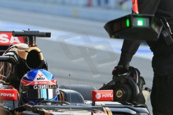 World © Octane Photographic Ltd. Lotus F1 Team E23 Hybrid – Jolyon Palmer. Friday 20th February 2015, F1 Winter testing, Circuit de Catalunya, Barcelona, Spain, Day 2. Digital Ref : 1188LB1D6290