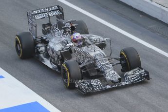 World © Octane Photographic Ltd. Infiniti Red Bull Racing RB11 – Daniel Ricciardo. Friday 20th February 2015, F1 Winter testing, Circuit de Catalunya, Barcelona, Spain, Day 2. Digital Ref : 1188LB1D6356