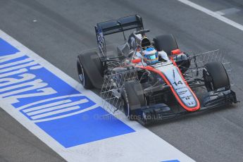 World © Octane Photographic Ltd. McLaren Honda MP4/30 - Jenson Button. Friday 20th February 2015, F1 Winter testing, Circuit de Catalunya, Barcelona, Spain, Day 2. Digital Ref: 1188LB1D6366