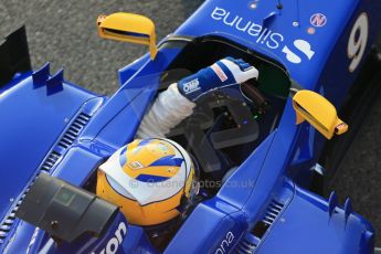 World © Octane Photographic Ltd. Sauber F1 Team C34-Ferrari – Marcus Ericsson. Friday 20th February 2015, F1 Winter testing, Circuit de Catalunya, Barcelona, Spain, Day 2. Digital Ref : 1188LB1D6390