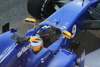 World © Octane Photographic Ltd. Sauber F1 Team C34-Ferrari – Marcus Ericsson. Friday 20th February 2015, F1 Winter testing, Circuit de Catalunya, Barcelona, Spain, Day 2. Digital Ref : 1188LB1D6399