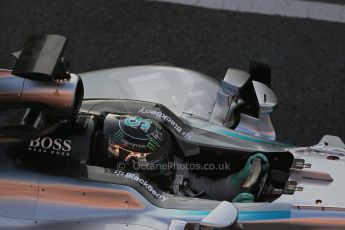 World © Octane Photographic Ltd. Mercedes AMG Petronas F1 W06 Hybrid – Nico Rosberg. Friday 20th February 2015, F1 Winter testing, Circuit de Catalunya, Barcelona, Spain, Day 2. Digital Ref : 1188LB1D6427