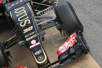 World © Octane Photographic Ltd. Lotus F1 Team E23 Hybrid – Jolyon Palmer. Friday 20th February 2015, F1 Winter testing, Circuit de Catalunya, Barcelona, Spain, Day 2. Digital Ref : 1188LB1D6518