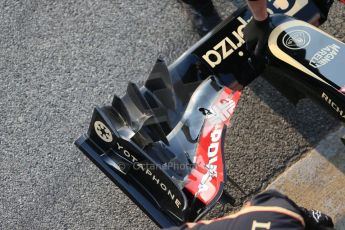 World © Octane Photographic Ltd. Lotus F1 Team E23 Hybrid – Jolyon Palmer. Friday 20th February 2015, F1 Winter testing, Circuit de Catalunya, Barcelona, Spain, Day 2. Digital Ref : 1188LB1D6554