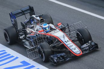 World © Octane Photographic Ltd. McLaren Honda MP4/30 - Jenson Button. Friday 20th February 2015, F1 Winter testing, Circuit de Catalunya, Barcelona, Spain, Day 2. Digital Ref: 1188LB1D6566