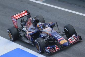 World © Octane Photographic Ltd. Scuderia Toro Rosso STR10 – Carlos Sainz Jnr. Friday 20th February 2015, F1 Winter testing, Circuit de Catalunya, Barcelona, Spain, Day 2. Digital Ref: 1188LB1D6637