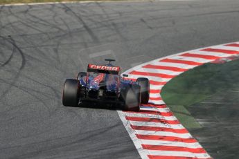 World © Octane Photographic Ltd. Scuderia Toro Rosso STR10 – Carlos Sainz Jnr. Friday 20th February 2015, F1 Winter testing, Circuit de Catalunya, Barcelona, Spain, Day 2. Digital Ref: 1188LB1D6716