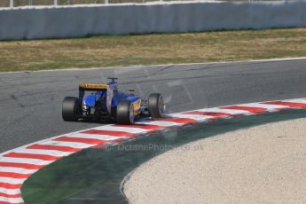 World © Octane Photographic Ltd. Sauber F1 Team C34-Ferrari – Marcus Ericsson. Friday 20th February 2015, F1 Winter testing, Circuit de Catalunya, Barcelona, Spain, Day 2. Digital Ref : 1188LB1D7024
