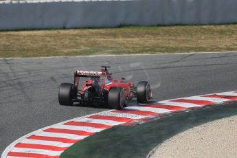 World © Octane Photographic Ltd. Scuderia Ferrari SF15-T – Kimi Raikkonen. Friday 20th February 2015, F1 Winter testing, Circuit de Catalunya, Barcelona, Spain, Day 2. Digital Ref: 1188LB1D7030
