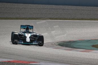 World © Octane Photographic Ltd. Mercedes AMG Petronas F1 W06 Hybrid – Nico Rosberg. Friday 20th February 2015, F1 Winter testing, Circuit de Catalunya, Barcelona, Spain, Day 2. Digital Ref : 1188LB1D7100
