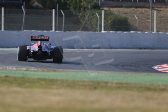 World © Octane Photographic Ltd. Scuderia Toro Rosso STR10 – Carlos Sainz Jnr. Friday 20th February 2015, F1 Winter testing, Circuit de Catalunya, Barcelona, Spain, Day 2. Digital Ref: 1188LB1D7300