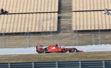 World © Octane Photographic Ltd. Scuderia Ferrari SF15-T – Kimi Raikkonen. Friday 20th February 2015, F1 Winter testing, Circuit de Catalunya, Barcelona, Spain, Day 2. Digital Ref: 1188LB1D7311