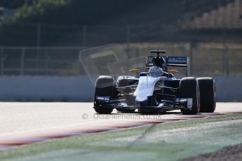 World © Octane Photographic Ltd. Sauber F1 Team C34-Ferrari – Marcus Ericsson. Friday 20th February 2015, F1 Winter testing, Circuit de Catalunya, Barcelona, Spain, Day 2. Digital Ref : 1188LB1D7440