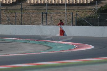 World © Octane Photographic Ltd. Red Flag. Friday 20th February 2015, F1 Winter testing, Circuit de Catalunya, Barcelona, Spain, Day 2. Digital Ref : 1188LB1D7585